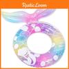 2024 New Cartoon Mermaid Swim Ring Adult Inflatable Pvc Armpit Swim Ring Wholesale