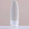60/90ml Flacone da Viaggio Portatile in Silicone Contenitore per Liquidi Vuoto Ricaricabile Confezione Lozione Punti Contenitore Shampoo Crema Viaggio