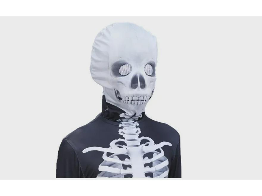Halloween Skeleton Jumpsuit: Cosplay & Party Costume for Kids and Adults
