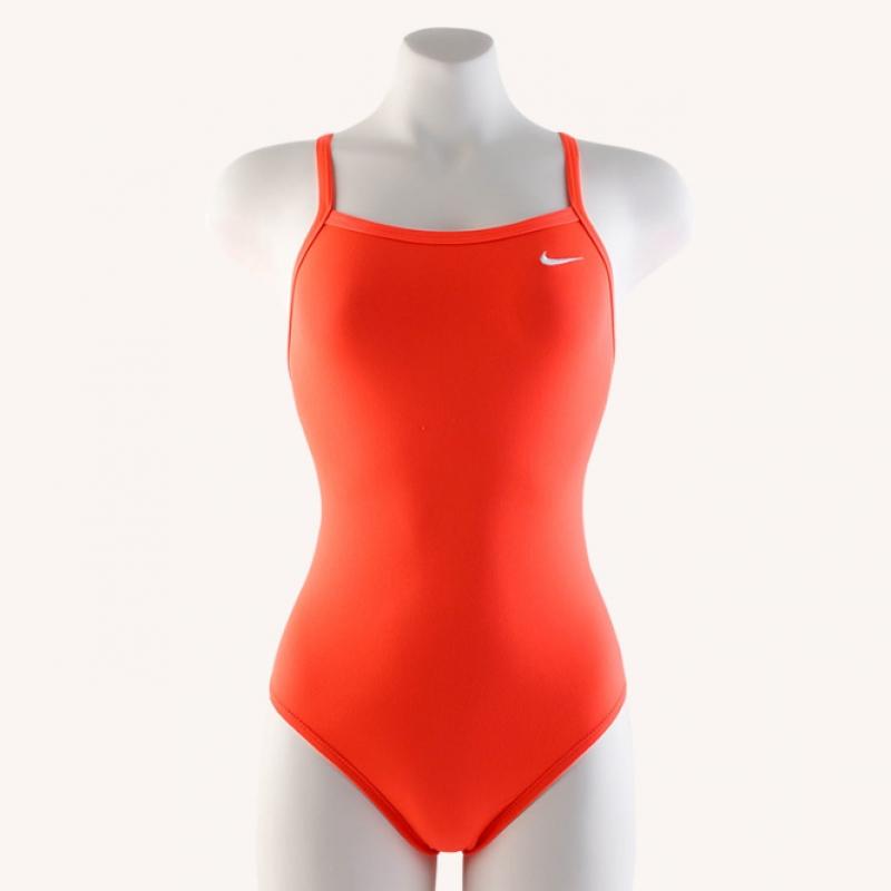 Nike Women S hydraStrong anSwer Solid Racerback SwimSuit Gorge Green neSSa017