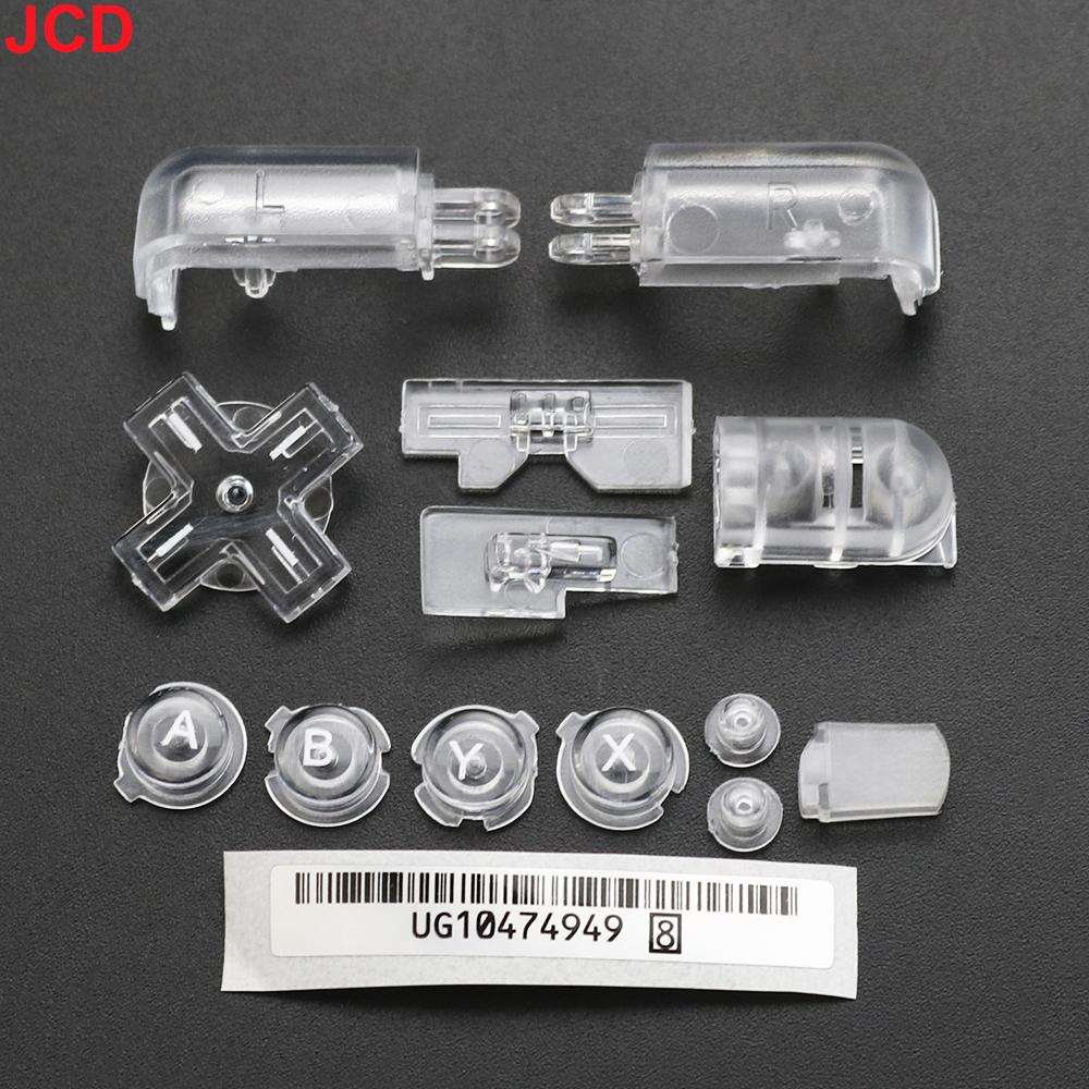 JCD Replacement A B X Y L R D Pad Cross Button Full Button Set For DS Lite NDSL Buttons For DS Lite For NDSL Console
