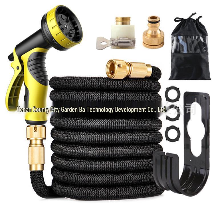 Triple High-Pressure Magic Expandable Garden Hose and Water Gun