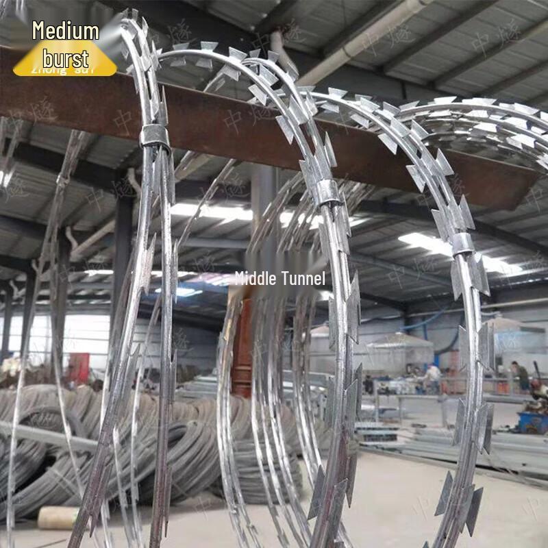 High-Security Concertina Barbed Wire
