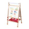 Kids Easel, Toddlers Art Easel, Wooden Kid Easel with Paper Roll, Height Adjustable Magnetic Double Sided Easel, Kids Dry Erase Board