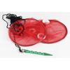 Foldable Floating Fish Basket Baits Trap for Catching Minnows Shrimp with Mesh Construction Multifunction Fishing Net