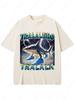 Tralalero Tralala Funny Shark Meme Tshirt Gifts Womens Fashion Gothic Vintage Tshirts Casual T Shirt