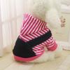 Big and Small Dogs Golden Retriever Satsuma Husky Edge Cats Autumn and Winter Clothes Pet Supplies Striped Straps