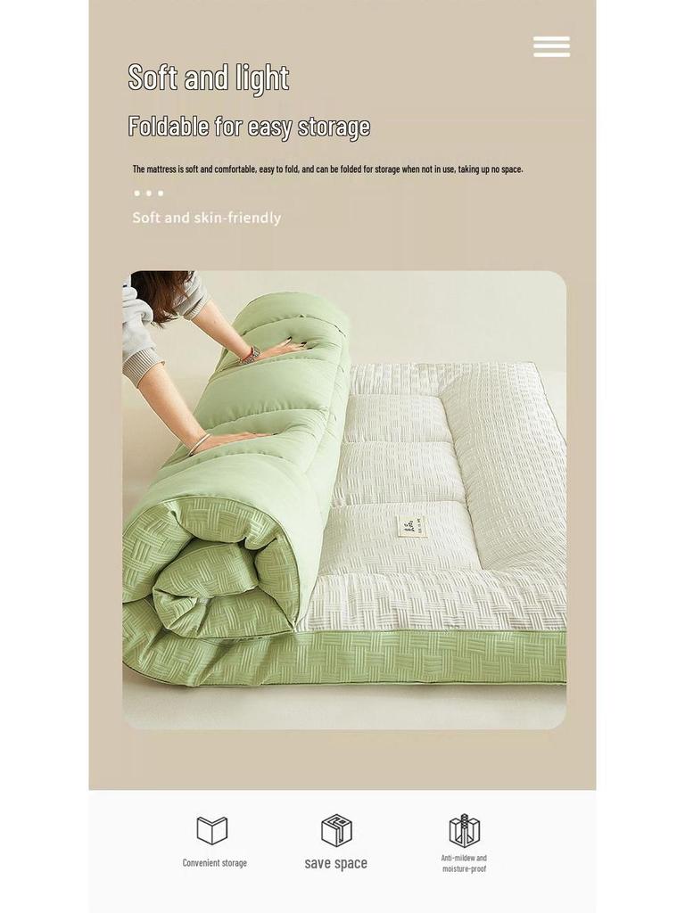 Enhanced Soybean Fiber Mattress Pad for Dorms and Rentals