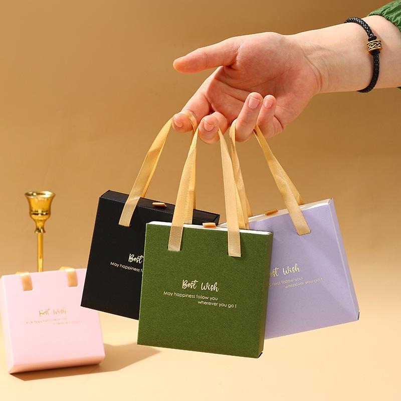 Popular Jewelry Box Set: In-Stock Drawer Handbag for Rings, Bracelets, Necklaces, and Earrings