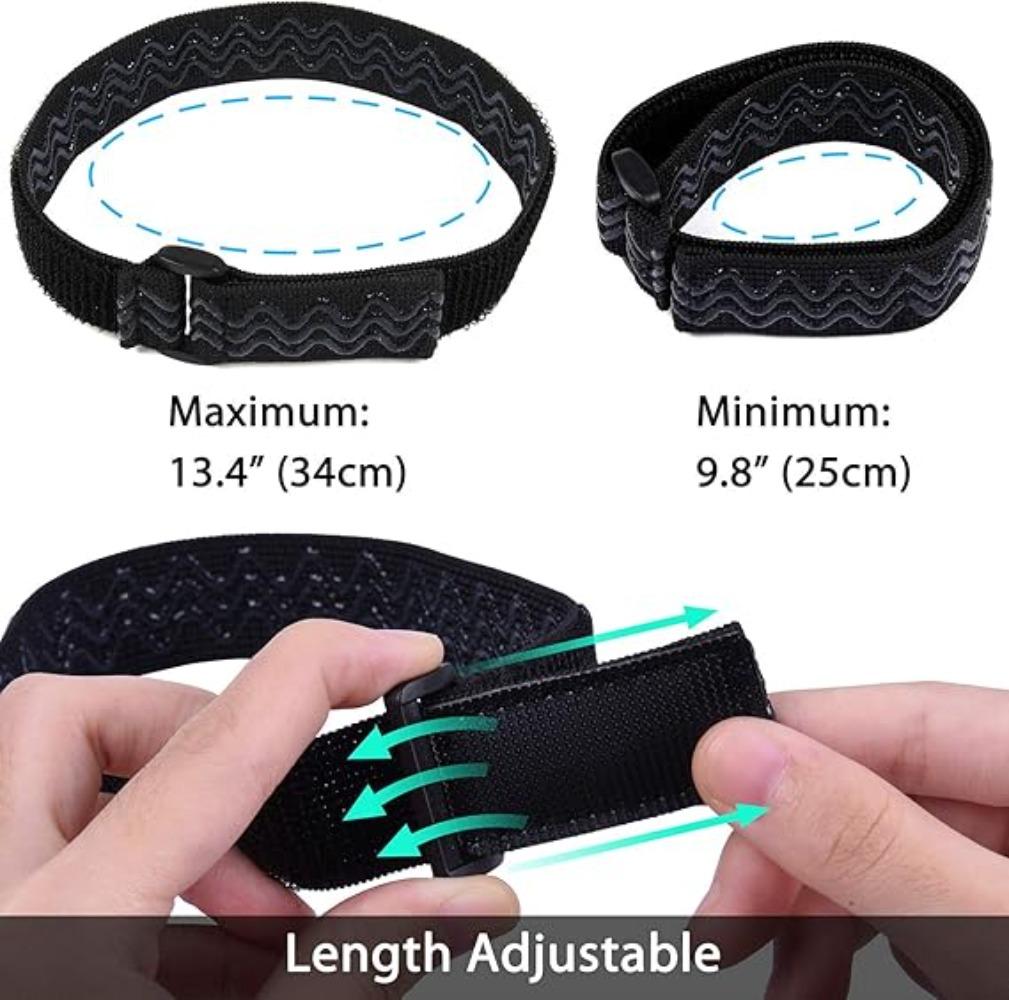 1 Pair Boot Straps for Thigh High, Knee Boot Straps Adjustable Elastic Thigh High Boots Bands with