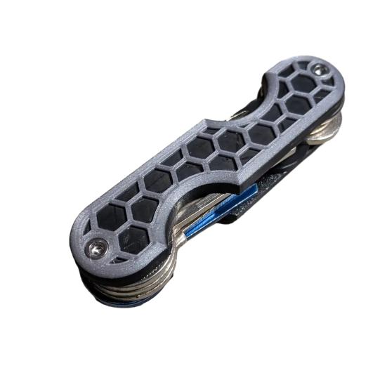 Key Holder Compact Size Lightweight Key Organizer Easy Access Car Fobs Minimalist EDC Keychains Expandable Kit