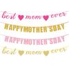 Best Mom Happy Mothers Day Alphabet Flag Latte