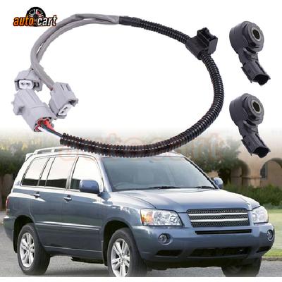 2 X KNOCK SENSOR with Harness For TOYOTA 3.3L CAMRY HIGHLANDER SIENNA ES330