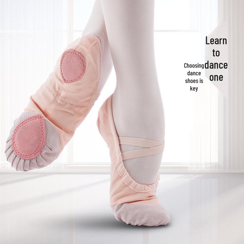 Children's Soft Sole Dance & Yoga Shoes for Girls and Adults