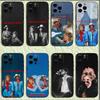 L-Lady Gaga Die with a smile B-Bruno Mars Fodral För iPhone 16,15,14,13,12,11,Pro,X,XS,Max,XR,Plus,Mini Mjukt Svart Skydd