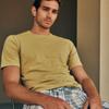 Hanro ShorT Sleeve T shirT 75050 sTraw