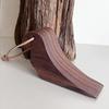 Pack Of 2 Wood Door Stoppers not  Slip Wedge Creative designs  Door Wedge Quick Fixing for Secure Use On Any Floor