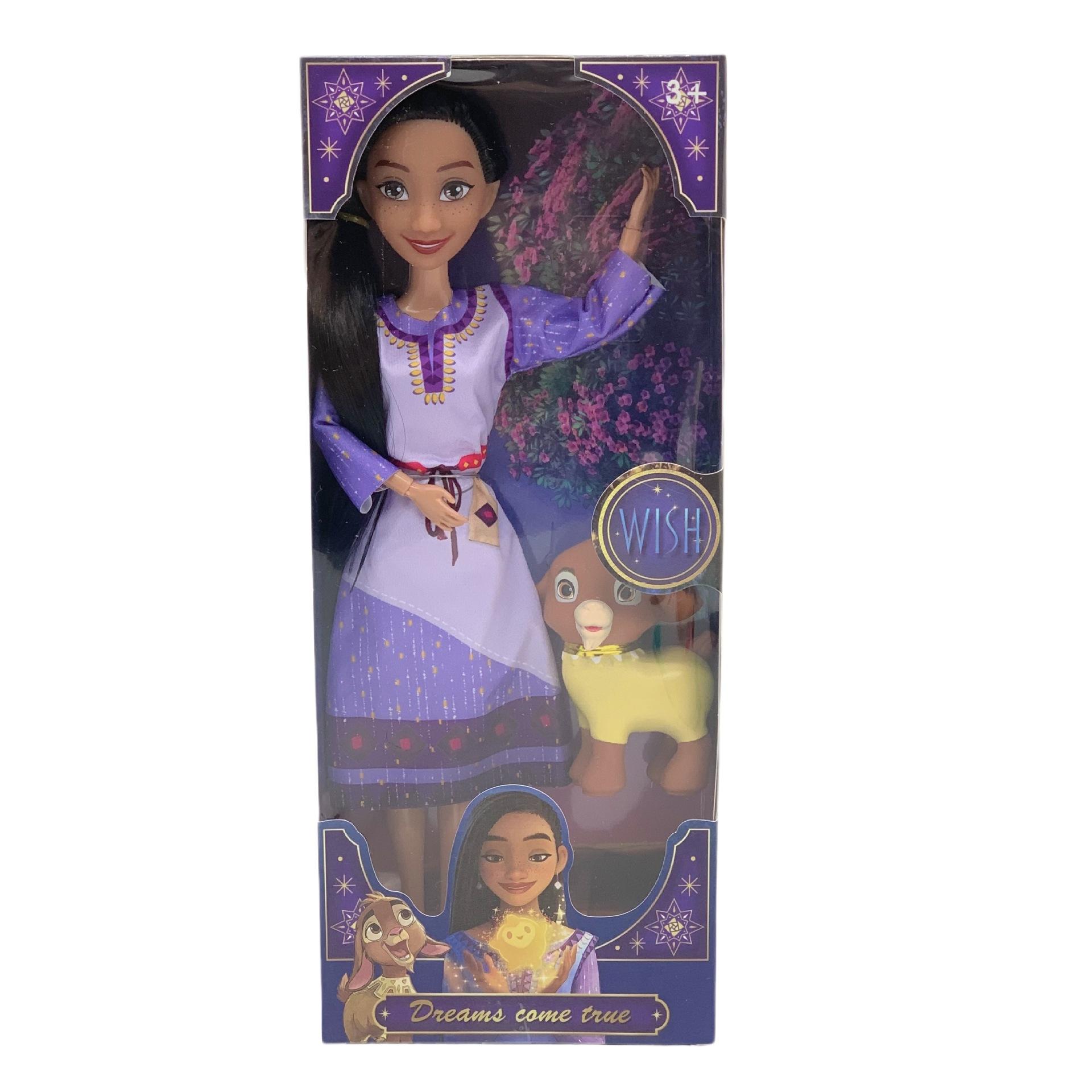 

Кукла Желаний Принцесса Аша Кукла Желаний ПВХ Фигурка Шарнирная Подвижная Девочка Подарок Украшение Goat