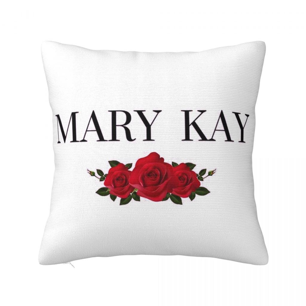 Camp Mary Kay Square Pillowcase Cushion Cover Comfort Pillow Case Throw Pillow Cover for Home Bedroom Car