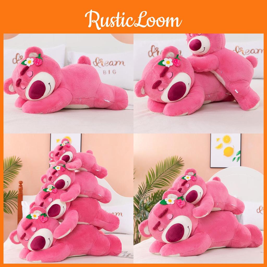 Lotso Toy Plush White Flower Cute Cartoon Gift Girls Birthday Present Festival