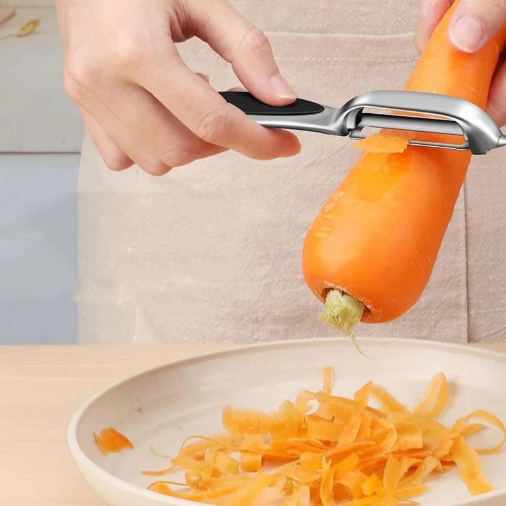 2-Pack Stainless Steel Vegetable & Fruit Peeler – Non-Slip Handle Potato Peeler