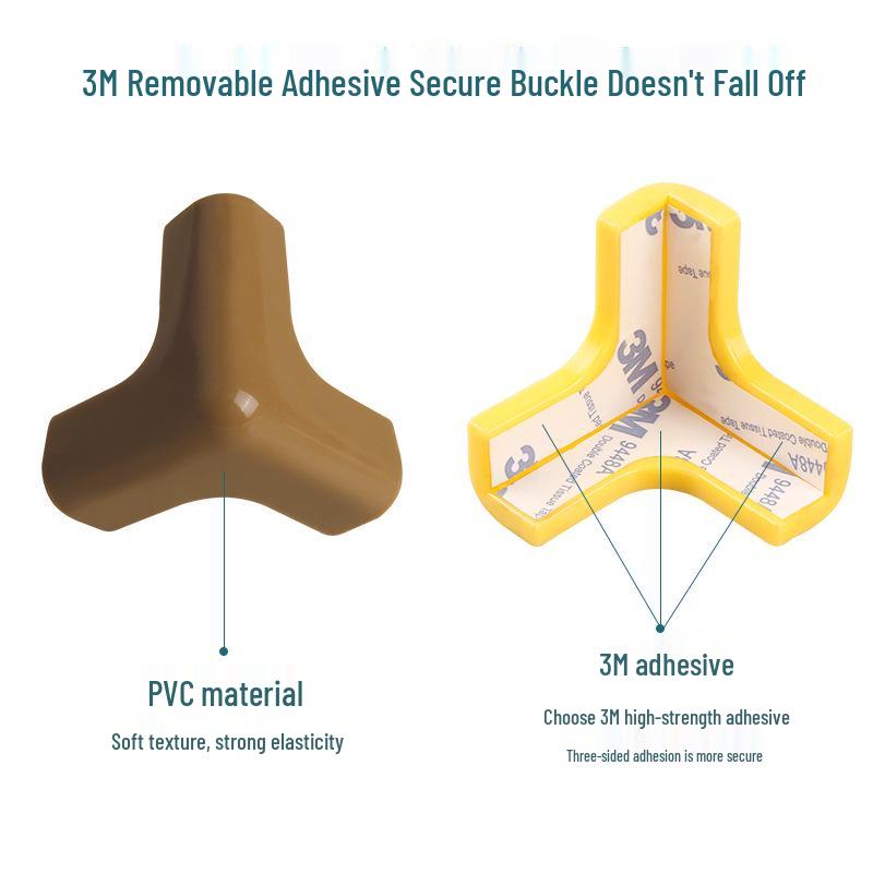 Verdickte Anti-Kollisions-Eckenschützer für Tische - Babysicherheit Glas Kantenschutz