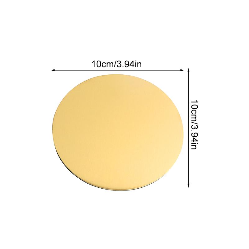 Cup Coaster Placemat Stainless Steel Mat For Dining Table Props Insulation Non-slip Pad Nordic Cafe Bar Kitchen Home Decor