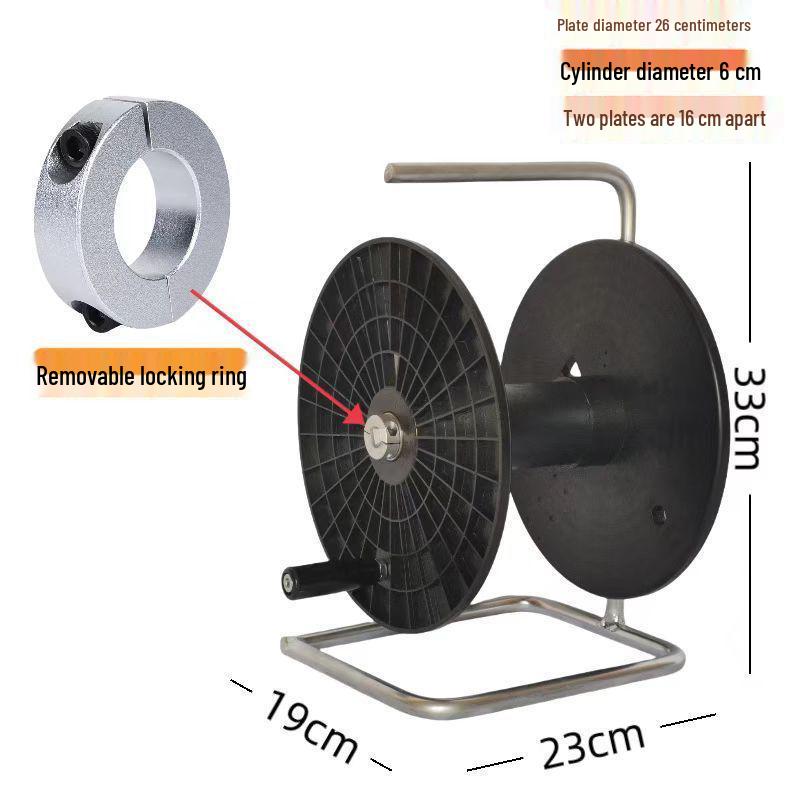 

Hand-Cranked Cable and Rope Reel Winder