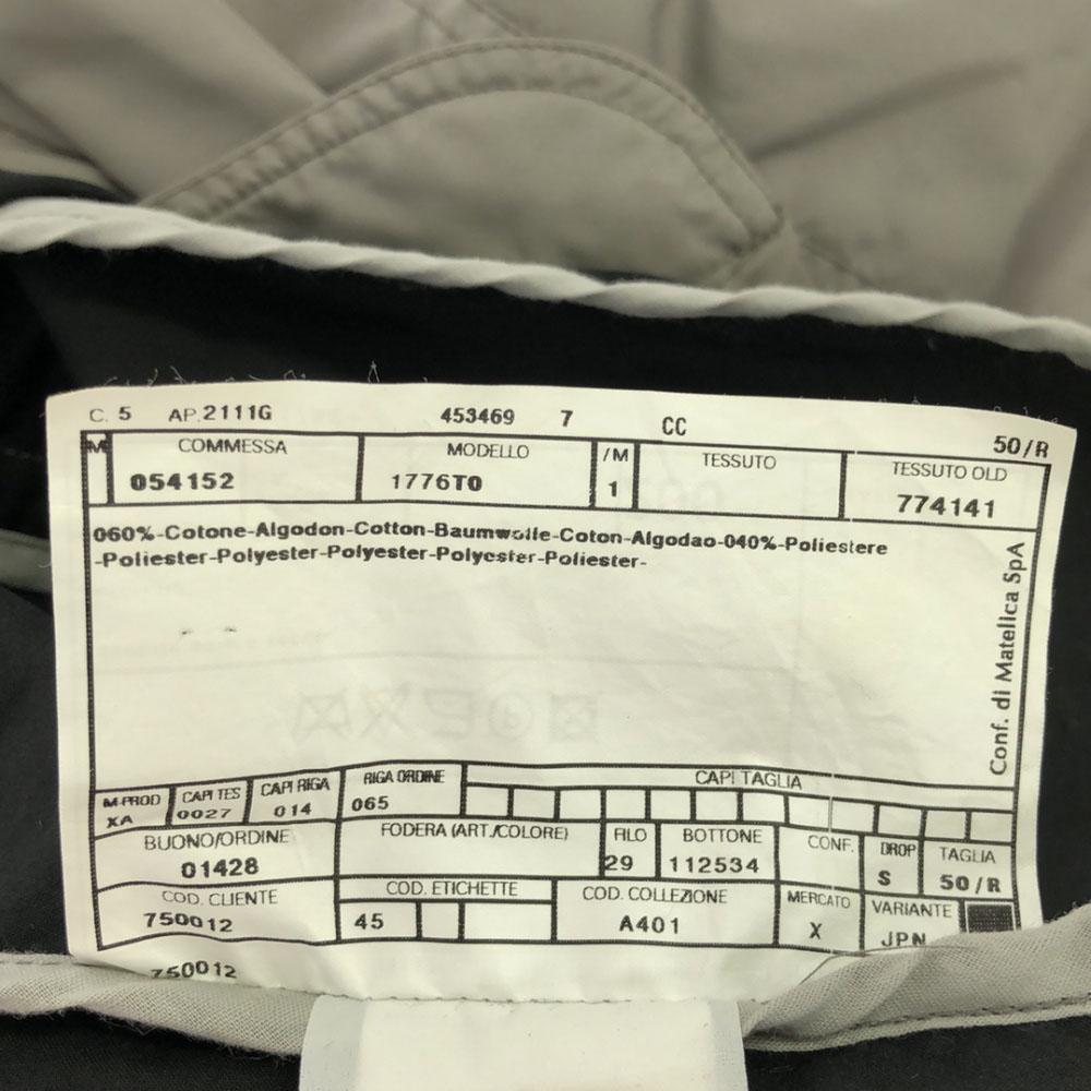 ARMANI COLLEZIONI tailored jacket 50/R Gray Men's Used