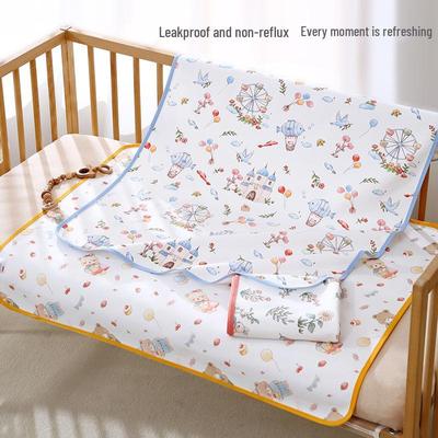 Washable Cotton Baby Diaper Pad: Breathable, Leak-Proof Mattress Protector