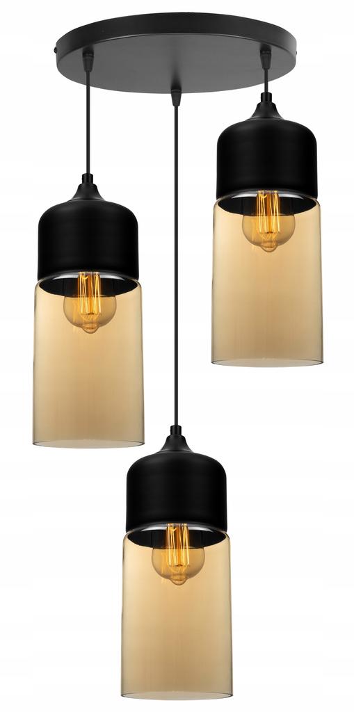 HANGING CEILING LAMP, GLASS PLAFON, LED LAMP