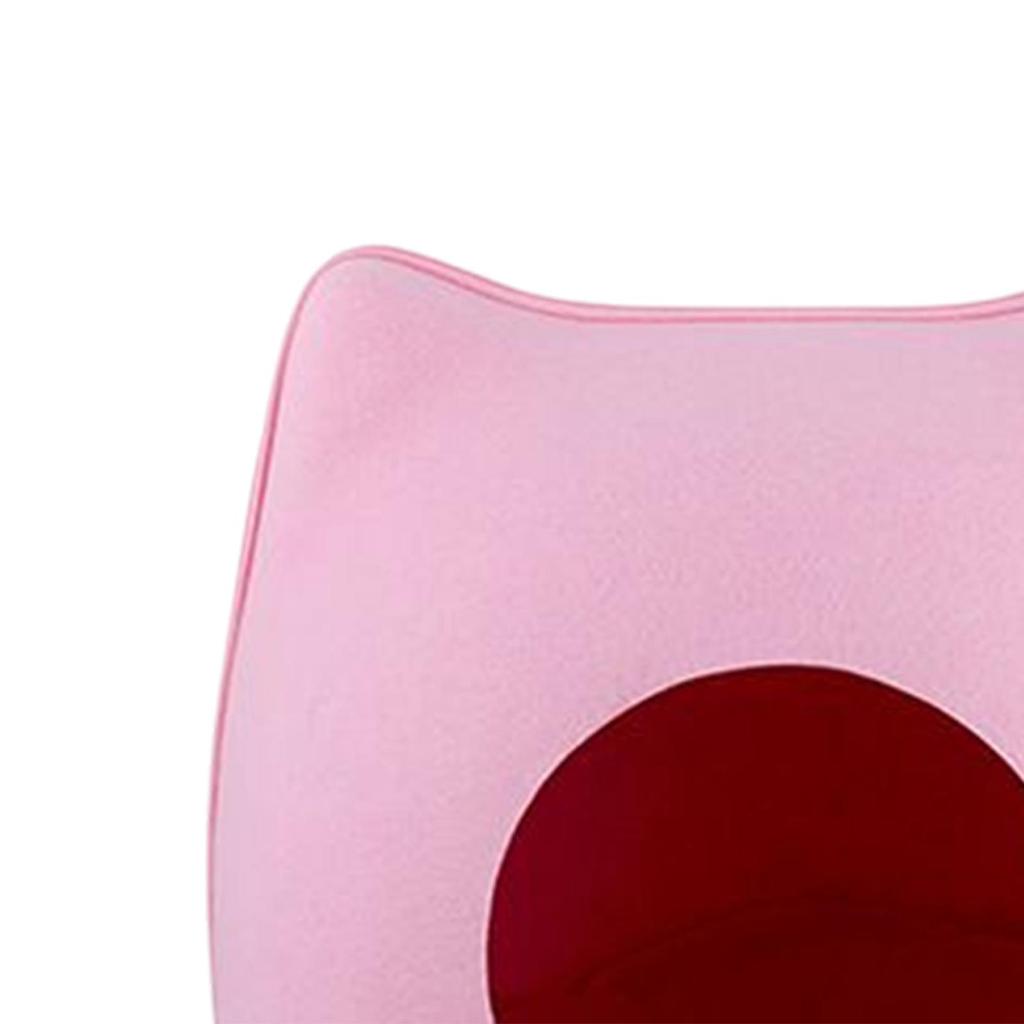 Felt Cat House Removable with Zipper Portable Indoor Outdoor Cat Tent Cats & Kittens Houses, Beds Tunnel for Cats or Small Dogs