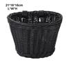 10 Colors Kids Bike Basket Rattan Wicker Retro Woven Bicycle Basket  Bicycle Accessories