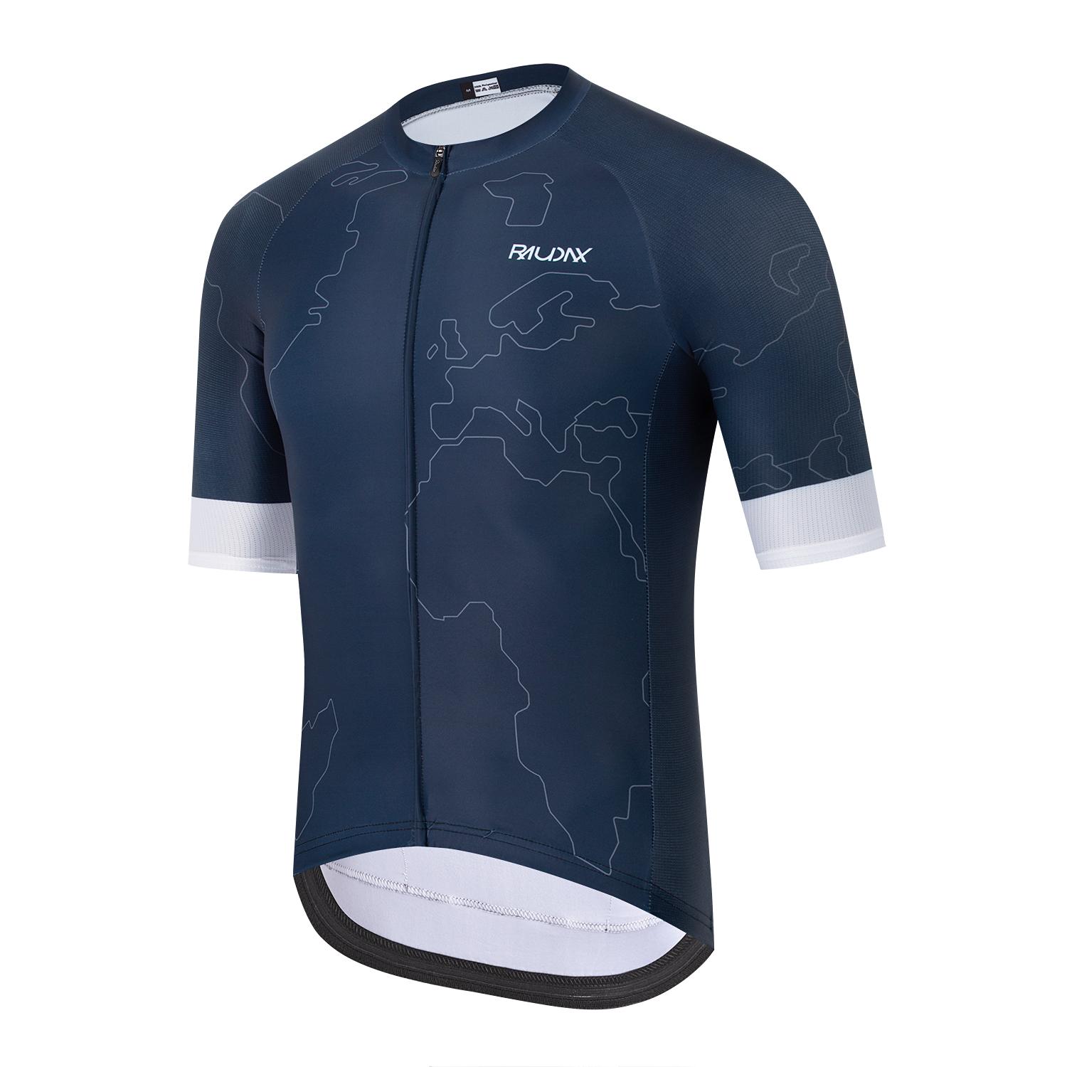 

Raudax Men Short Sleeve Cycling Jersey Set MTB Maillot Ropa Ciclismo Summer Bicycle Wear Breathable Cycling Clothing Gel Padded S