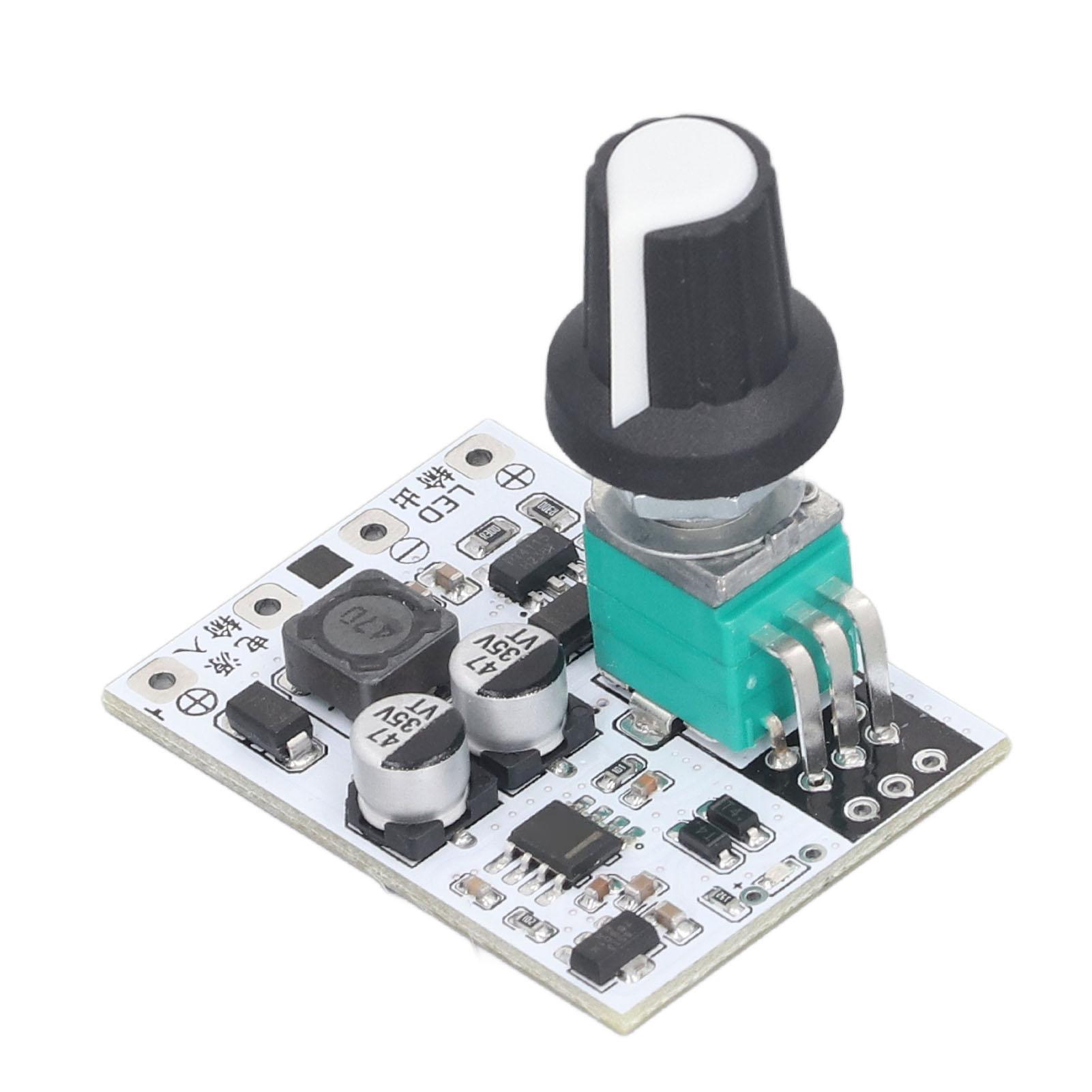 

LED Constant Current Driver Board Large Capacity Dimming Constant Current Module with Knob DC5V to 24V 600mA