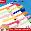 1 STÜCK Automatischer Seitenmarkierer-Clip Weiches Silikon Nicht verformbar Multifunktional Lesezeichen Lesehilfe