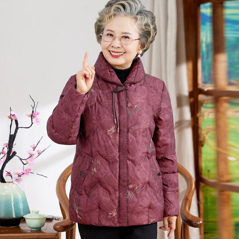 

Kapofe Elderly Women s Duck Down Jacket 3XL