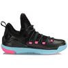Li Ning 6th Person 2019 Basketball Shoes Men's Low Top Black/Blue/Pink ABAP017-5