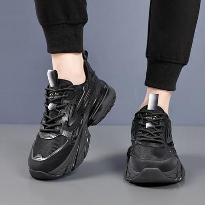 Sommer neue Mode atmungsaktive Mesh-Schuhe Herren Persönlichkeit Trend Sport Plateau-Schuhe Student lässige Dad-Schuhe