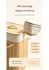 Bamboo Woven Laundry Hamper with Lid - Dustproof & Odor-Proof Storage Basket for Home & Hotel.