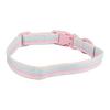 Dog Collar Fashion Stripes Polyester Comfortable Durable Adjustable Pet Collar for Small and Medium Dog