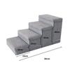 Foldable Three-Layer Storage Box Dog Steps with Nest for Small Pets
