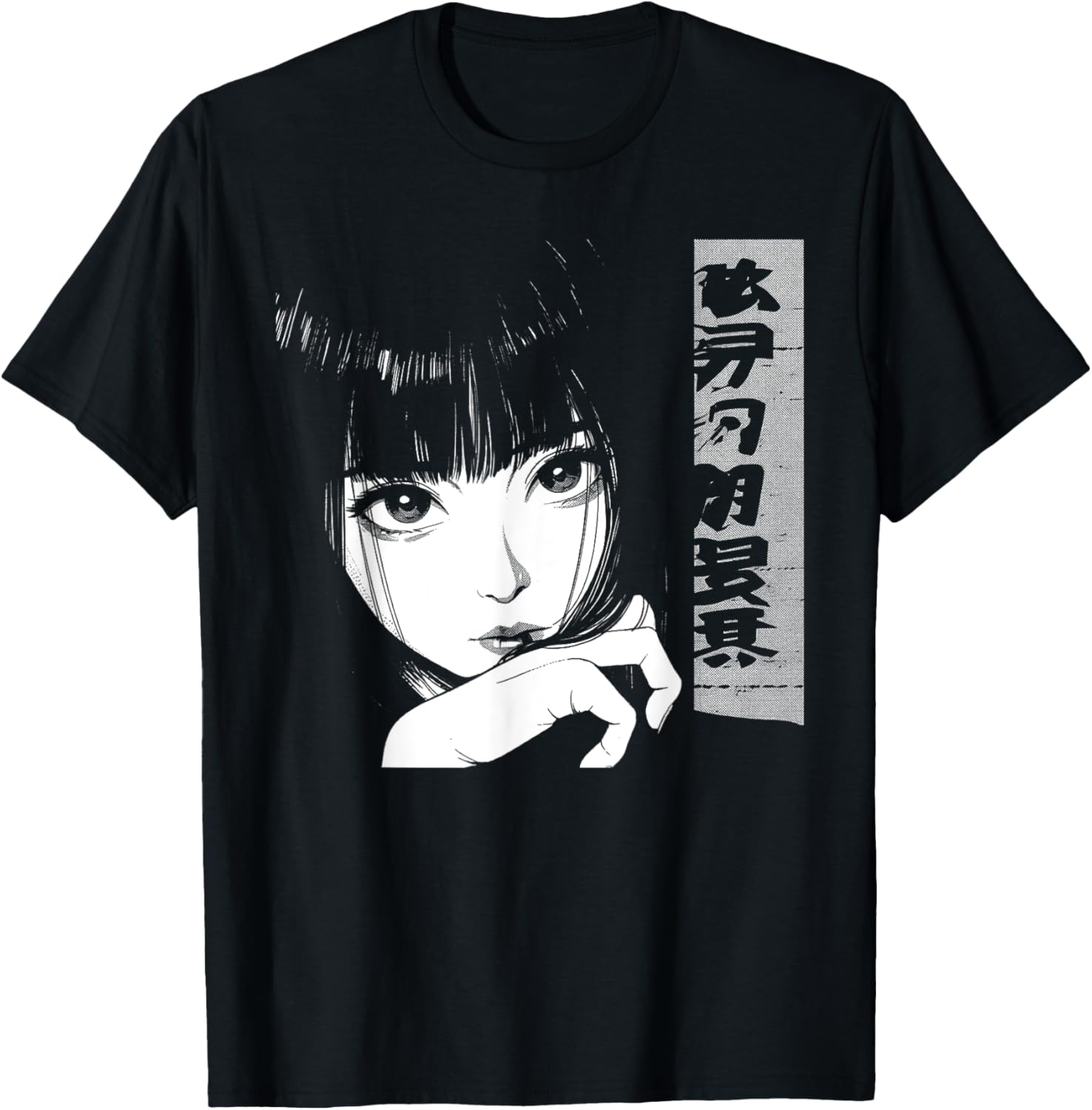 

80s Anime Manga Aesthetic | Punk Indie Grunge Y2K Harajuku T-Shirt 5XL різнокольоровий