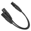 JORINDO JD6069 XLR Female To Dual XLR Male Cable YType Splitter Audio Microphone Cable 0.3M