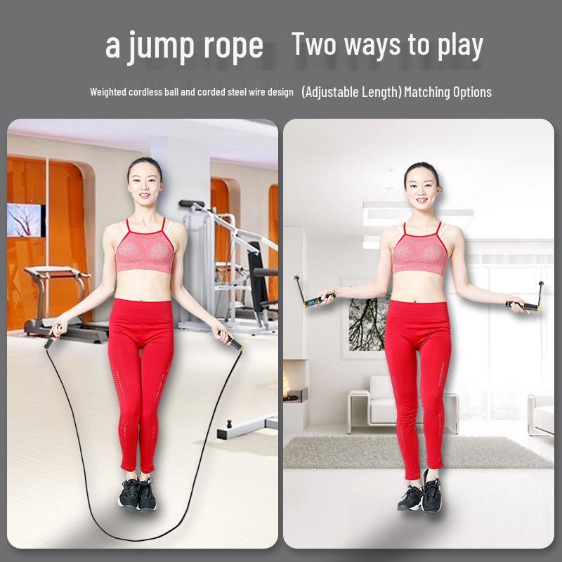 Moyue Cordless Smart Counting Jump Rope for Adult Fitness & Student Training