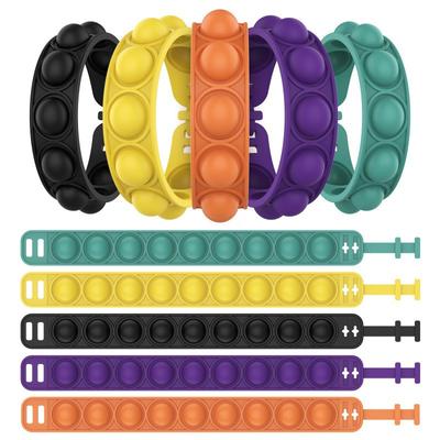 (Great home)Guffo  Toys, Stress Reliever Sensory Silicone Squ-eeze Toys With Dimple