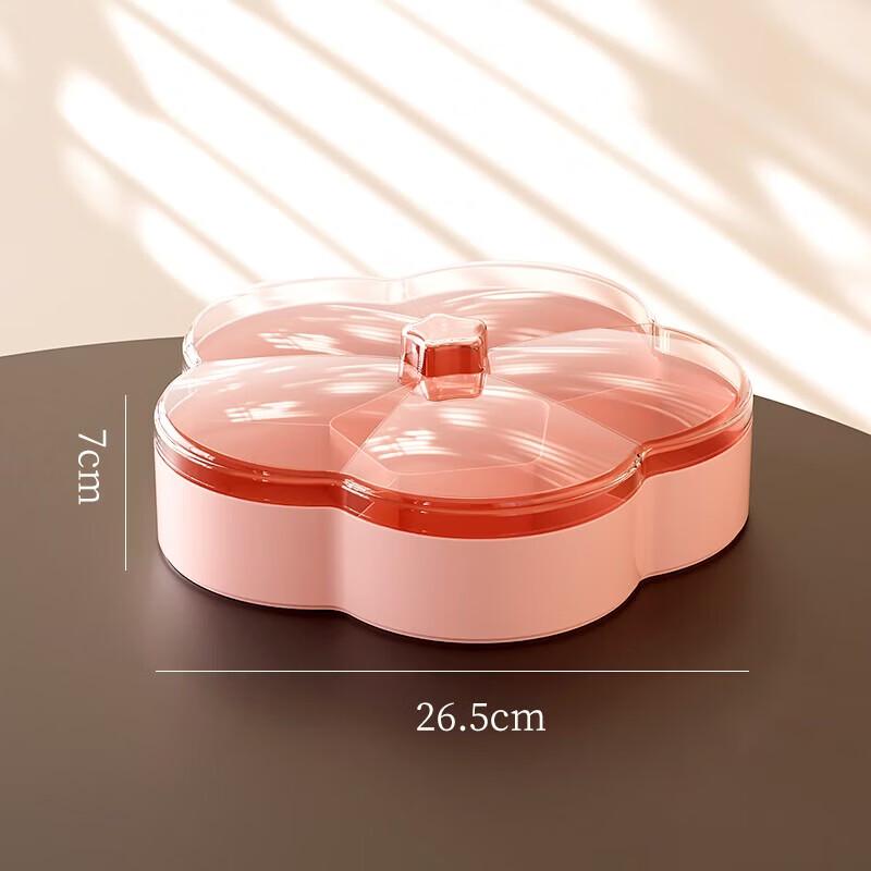 Elegant Household Snack and Candy Tray with Lid