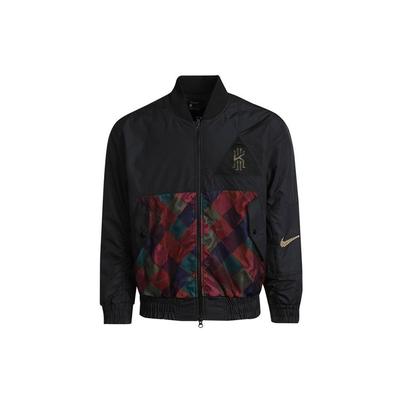 Colorblock Sports Print Basketball Jacket Men Jackets Black DD6930-010