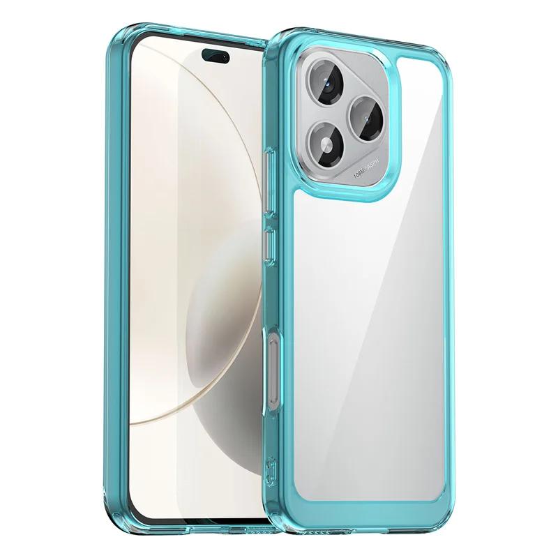 Transparent Colorful TPU Case for Honor 400 Lite 5G Protective Cover Clear Fundas Coque Capa