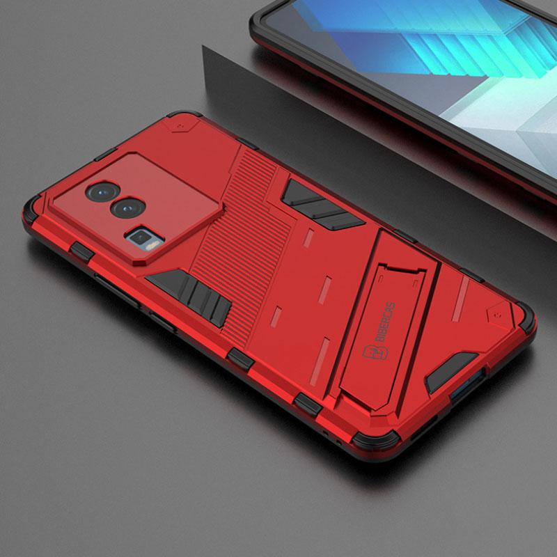 For Vivo iQOO NEO 7 NEO7 SE Armor Shockproof Phone Case Back Cover Magnetic Kickstand Anti-Fall Protect Coque Cases